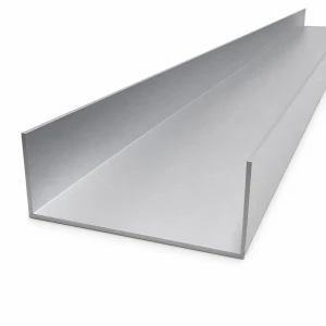 Hliníkový C/U profil EN AW-6060 103,6×38×1,8 mm – délka 2000 mm