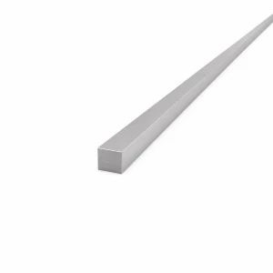 Hliníková čtvercová tyč plná 10×10 mm – EN AW-6060, L=2000 mm
