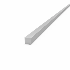 Hliníková čtvercová tyč plná 12×12 mm EN AW-6060 T64, L=2000 mm