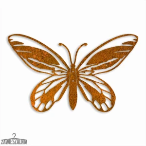 Zawieszalnia – 3D nástěnná dekorace Motýl Goliáš L 44 cm z cortenu