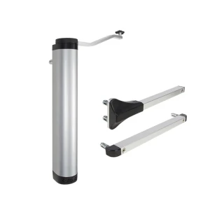 Locinox Lion – kompaktní hydraulický samozavírač na branky, stříbrný