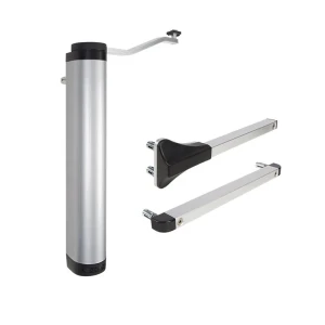 Locinox – svislý hydraulický samozavírač pro branky 90° a 180° stříbrný