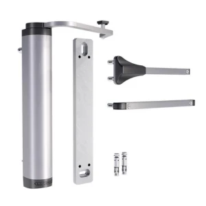 Locinox – hydraulický samozavírač brány pro montáž na zeď, stříbrný