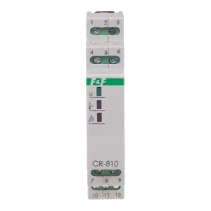 F&F CR-810DUO – rezistorové relé PTC pro tepelnou ochranu motorů a transformátorů
