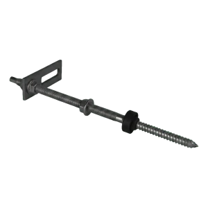 Šroub s dvojitým závitem M10x250 s montážním adaptérem 80x30 mm pro FV konstrukce