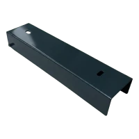 Úhelník pro podezdívku plotu 250×55 mm – ocel pozinkovaná, antracit