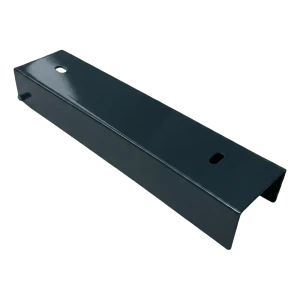 Úhelník pro podezdívku plotu 250×55 mm – ocel pozinkovaná, antracit