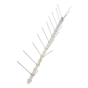 Protiptačí hroty 50 cm – lišta na odpuzování holubů a racků (40 hrotů/m)
