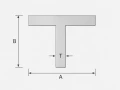 Hliníkový T-profil 30×30×3 mm – profil T EN AW-6060 délka 2000 mm 001-868 (2)