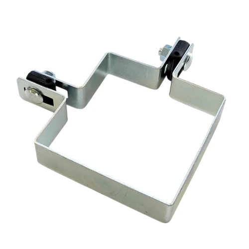 Rohová svorka pro panelové plotové panely 100x100 mm pozinkovaná 000-773 (1)