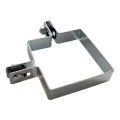 Rohová svorka pro panelové plotové panely 100x100 mm pozinkovaná 000-773 (3)