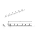 Ozubená lišta pro samonosné posuvné brány Plast L1000X20 do 800 kg 000-204 (3)