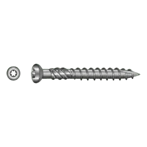 TOBSTEEL Terasový vrut Quadra-Speed ART. 9001 A2 5,0×40 mm TX25