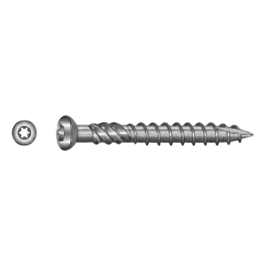 TOBSTEEL Terasový vrut Quadra-Speed ART. 9001 nerezová ocel C1 5,0 x 40 mm TX25