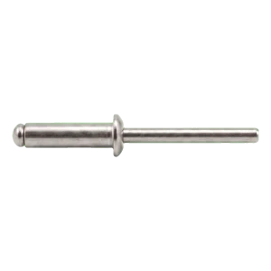 Trhací nýt otevřený A2/A2 s plochou hlavou 6,0×12 mm ISO 15983 – karton 250 ks