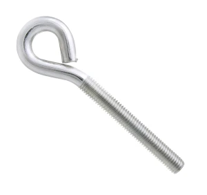 Stavební hák pozinkovaný M8×120 mm – uzavřený konec (oko)