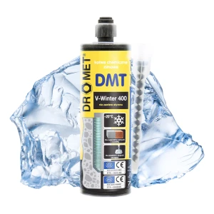 Zimní pryskyřice pro chemické kotvy 400 ml – montáž do −20 °C, bez styrenu