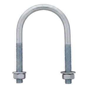 Třmen trubkový kulatý pozinkovaný M6 × 28 mm, pro trubku 3/4"