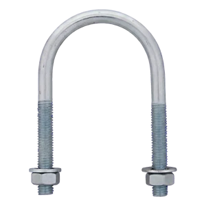 Třmen trubkový kulatý (objímka na trubky) pozinkovaný M8 × 43 mm, na trubku 1 1/4"