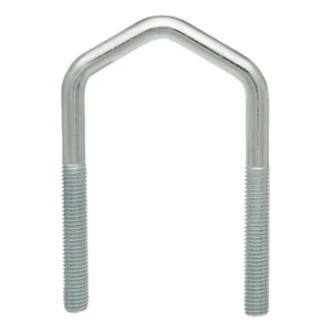 Anténní třmen (typ D) pozinkovaný M6 × 28 × 55 mm, na trubku 3/4"
