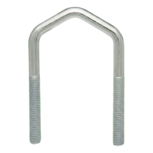 Anténní třmen (typ D) pozinkovaný M6 × 49 × 90 mm, na trubku 1 1/2"