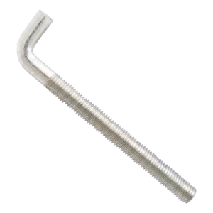 Úhlový hák s metrickým závitem pozinkovaný M10×120 mm