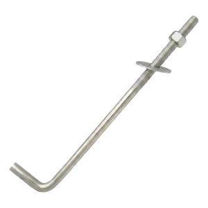 Kotevní šroub tvaru L (ohnutý šroubový spoj) M14×500 mm – zinkovaný