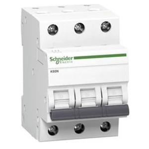 Schneider Electric Nadproudový jistič B 20A 3P 6kA K60N-B20-3 Acti9