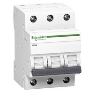 Schneider Electric Nadproudový jistič C 25A 3P 6kA K60N-C25-3 Acti9