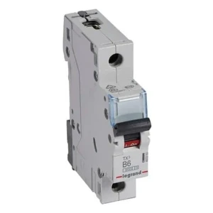 Legrand Nadproudový jistič B 6A 1P 6kA S 301 TX3