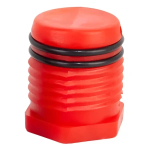 Zátka pro tlakové zkoušky potrubí 32 mm červená