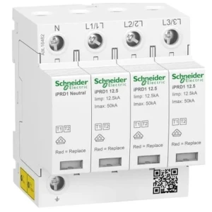 Schneider Electric Omezovač přepětí typ 1+2 (třída B+C) 3P+N 12,5kA 1,5kV