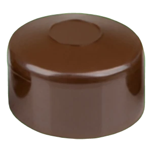 Krytka na plotový sloupek Ø 76 mm, hnědá