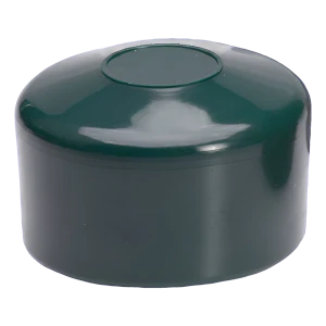 Krytka na plotový sloupek 1 1/4" (Ø 42,4 mm), zelená
