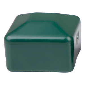 Krytka na plotový sloupek 100×100 mm, zelená