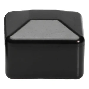 Krytka na plotový sloupek 120×120 mm, černá