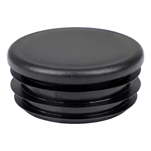 Záslepka do trubky kulatá 1/2" (Ø 21,3 mm), černá
