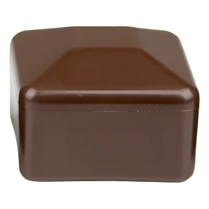 Krytka na plotový sloupek 18×18 mm, hnědá