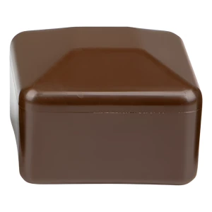 Krytka na plotový sloupek 40×40 mm, hnědá