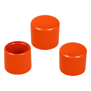 Krytka na trubku kruhovou Ø 25 mm, oranžová
