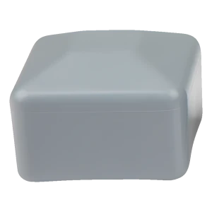 Krytka na plotový sloupek 70×70 mm, šedá