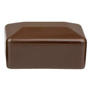Krytka na plotový sloupek 20×30 mm, hnědá