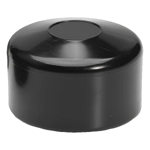 Krytka na plotový sloupek Ø 42 mm, černá