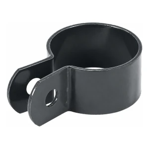 Koncová objímka s jedním otvorem na kulatý sloupek Ø 42 mm, antracit (RAL 7016)