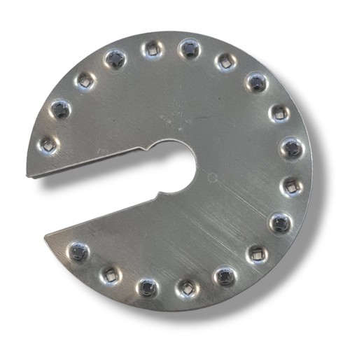 Uzemňovací Podložky varianta IV kulatá s výřezem Ø44mm PV-20-04