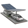 Přístřešek pro auto Fotovoltaická bouda pro 2 vozidla T Eco 11,4m x 3,3m Carport GPV-101-09