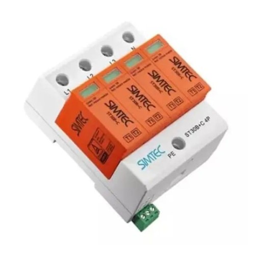 Simtec Svodič přepětí typ 1+2 (B+C) 4P 30kA 1,5kV GPV-401-29