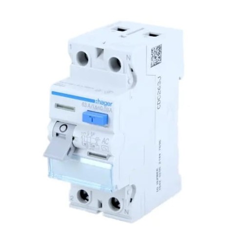 Hager Zbytkový proudový jistič 1P+N 25A 30mA typ AC GPV-401-30