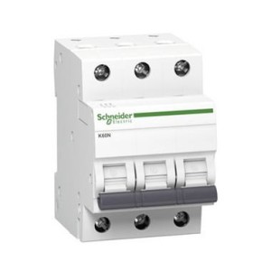 Schneider Electric Nadproudový jistič C 20A 3P 6kA K60N-C20-3 Acti9