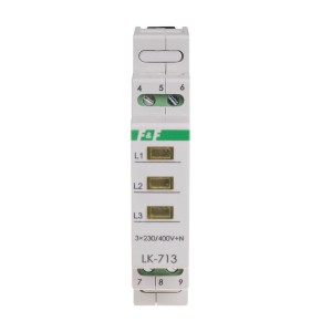 F&F Filipowski Kontrolní světlo 3×230 V+N 3xLED 3 barvy